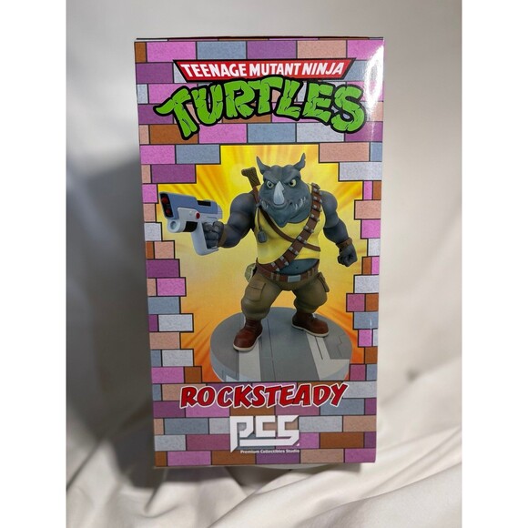Teenage Ninja Turtles Rocksteady Statue PCS Collectibles Figure 12" - Picture 4 of 9